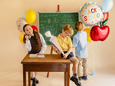 Foil Balloon Apple, 57x69 cm, mix