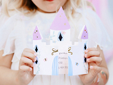 Invitations Castel, 12.5x15.5 cm, mix (1 pkt / 6 pc.)