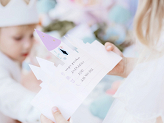 Invitations Castel, 12.5x15.5 cm, mix (1 pkt / 6 pc.)