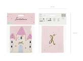 Invitations Castel, 12.5x15.5 cm, mix (1 pkt / 6 pc.)
