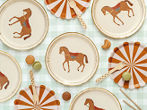 Wooden Cutlery Stars, gold, 16cm (1 pkt / 18 pc.)