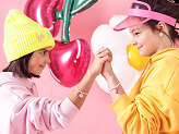 Card with bracelets Best Friends, 10.5x14.8cm