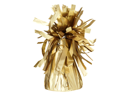 Foil balloon weight, luxury gold (1 pkt / 4 pc.)