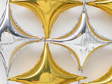 Foil balloon 4-point Star, 45 cm, gold