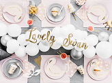 Paper cups Lovely Swan, 260 ml (1 pkt / 6 pc.)