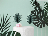 Cupcake toppers Aloha - Pineapple (1 pkt / 6 pc.)