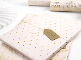 Wrapping paper pink, mix, 70x200cm (1 pkt / 2 pc.)