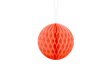 Honeycomb Ball, orange, 10cm