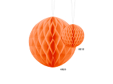 Honeycomb Ball, orange, 10cm