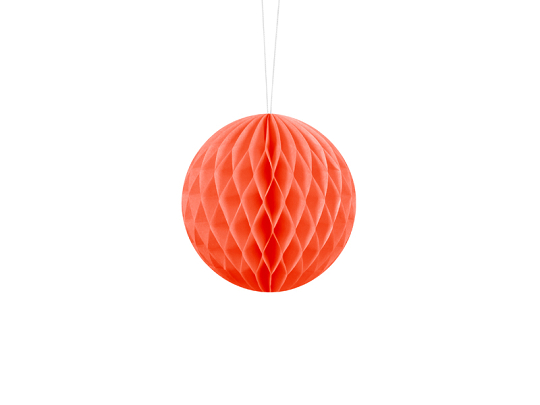 Honeycomb Ball, orange, 10cm