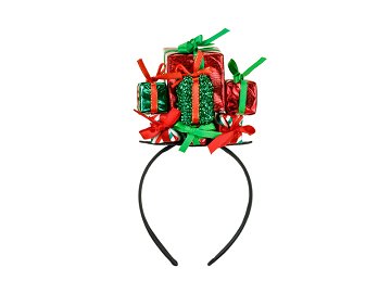 Headband Gifts, 12.5x23.5 cm, red-green
