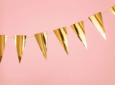 Bunting, gold, 2.15 m