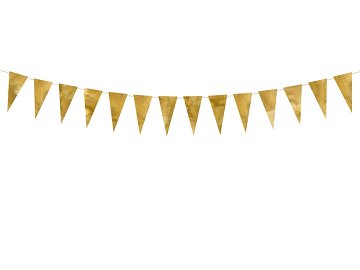 Bunting, gold, 2.15 m