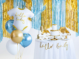 Party curtain, gold, 0.9 x 2.5m