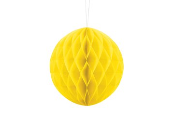 Honeycomb Ball, yellow, 20cm