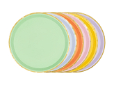 Plates, mix, 21 cm (1 pkt / 6 pc.)
