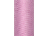 Tulle Plain, powder pink, 0.15 x 9m (1 pc. / 9 lm)