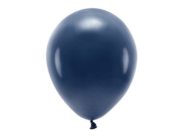 Eco Balloons 30 cm pastel, d. navy blue (1 pkt / 10 pc.)