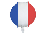 Foil balloon French Flag, 35 cm, mix