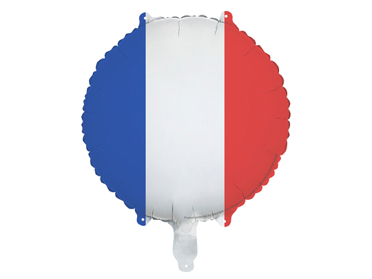 Foil balloon French Flag, 35 cm, mix