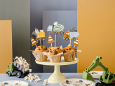 Paper plates Construction vehicles, mix, 18x18 cm (1 pkt / 6 pc.)