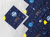 Napkins Space Party, 33x33cm (1 pkt / 20 pc.)