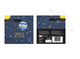 Napkins Space Party, 33x33cm (1 pkt / 20 pc.)