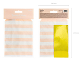 Treat bags Yummy, light pink, 13x14cm (1 pkt / 6 pc.)