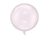 Balloon Sphere, 40cm, transparent pink