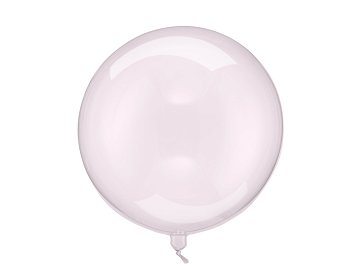Balloon Sphere, 40cm, transparent pink