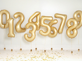 Foil Balloon Number '5', 86 cm, gold
