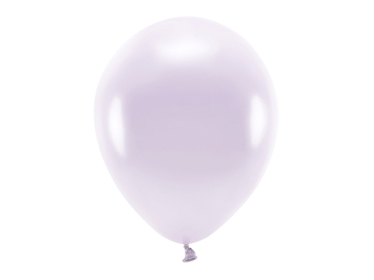 Eco Balloons 30cm metallic, lilac (1 pkt / 10 pc.)