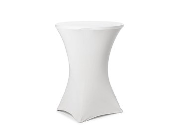 Cocktail table cover, 80x110 cm, white