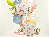 Foil balloon Candy ''5'', 61x37 cm, mix
