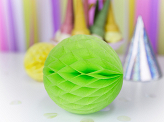 Honeycomb Ball, apple green, 10cm