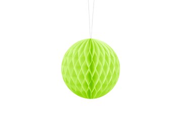 Honeycomb Ball, apple green, 10cm