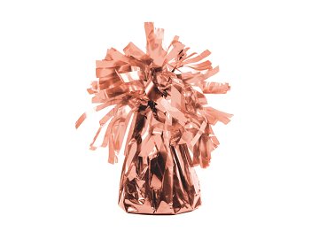 Foil balloon weight, rose gold (1 pkt / 4 pc.)
