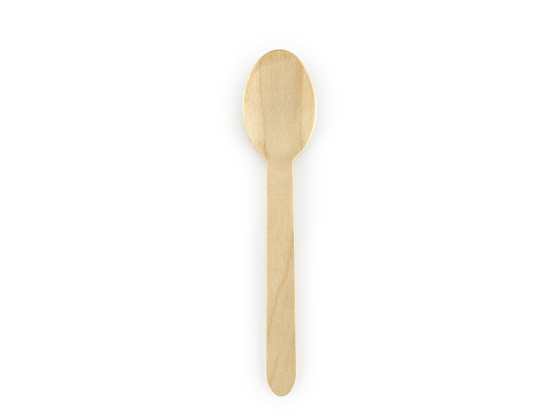 Wooden spoons, 16cm (1 pkt / 100 pc.)