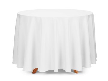 Tablecloth, white, 300cm