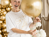 Glossy Balloons 46cm, gold (1 pkt / 5 pc.)