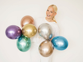 Glossy Balloons 46cm, gold (1 pkt / 5 pc.)