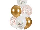 Balloons 30 cm, Love, mix (1 pkt / 50 pc.)