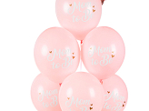 Balloons 30 cm, Mom to Be, Pastel Pale Pink (1 pkt / 50 pc.)
