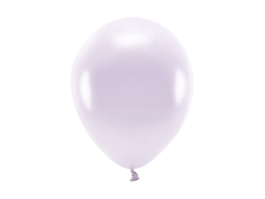 Eco Balloons 26cm metallic, lilac (1 pkt / 10 pc.)