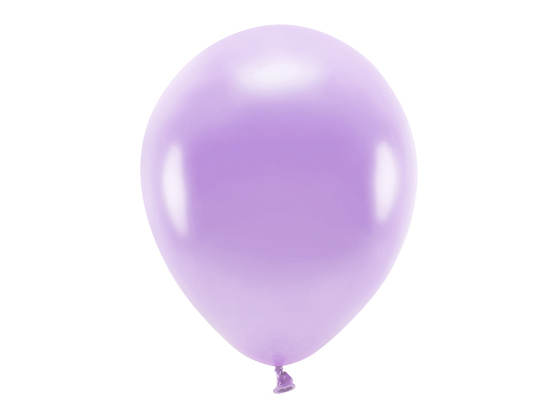 Eco Balloons 30cm metallic, lavender (1 pkt / 10 pc.)