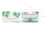 Decorative Rosettes, Mint, 20-30cm (1 pkt / 3 pc.)