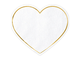 Napkins Heart, 14.5x12.5cm (1 pkt / 20 pc.)