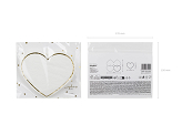 Napkins Heart, 14.5x12.5cm (1 pkt / 20 pc.)