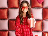 Boxes for popcorn, mix, 11x11x15.5cm (1 pkt / 6 pc.)