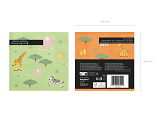 Napkins Safari, 33x33 cm, mix (1 pkt / 12 pc.)